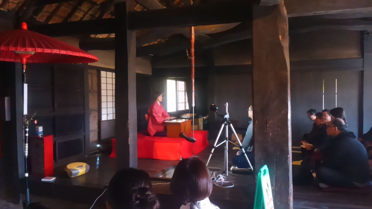 旧植松家住宅 伝統芸能×日本酒講座