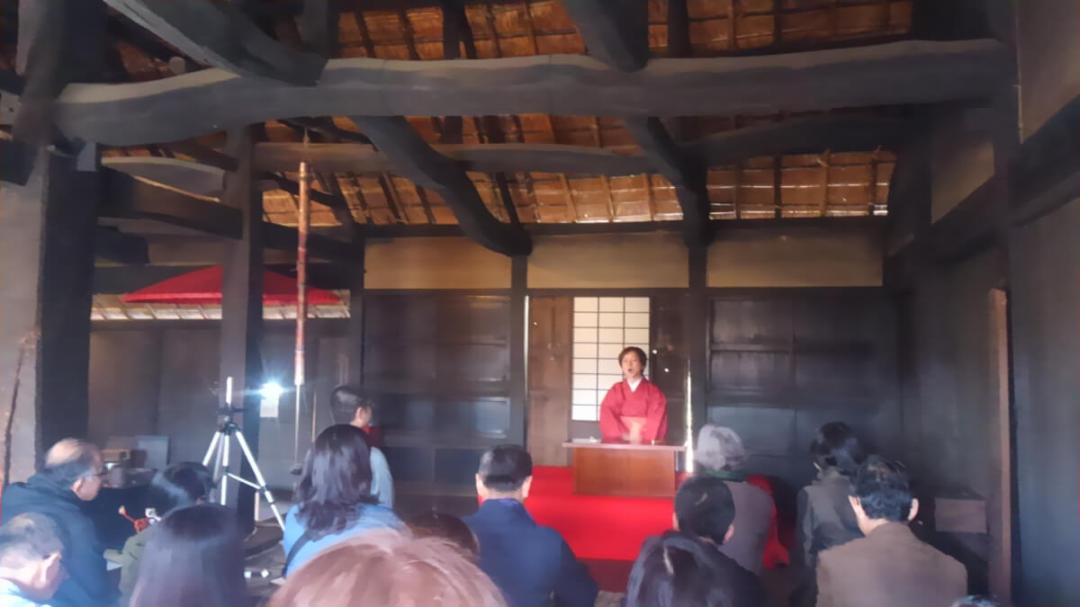 旧植松家住宅 伝統芸能×日本酒講座