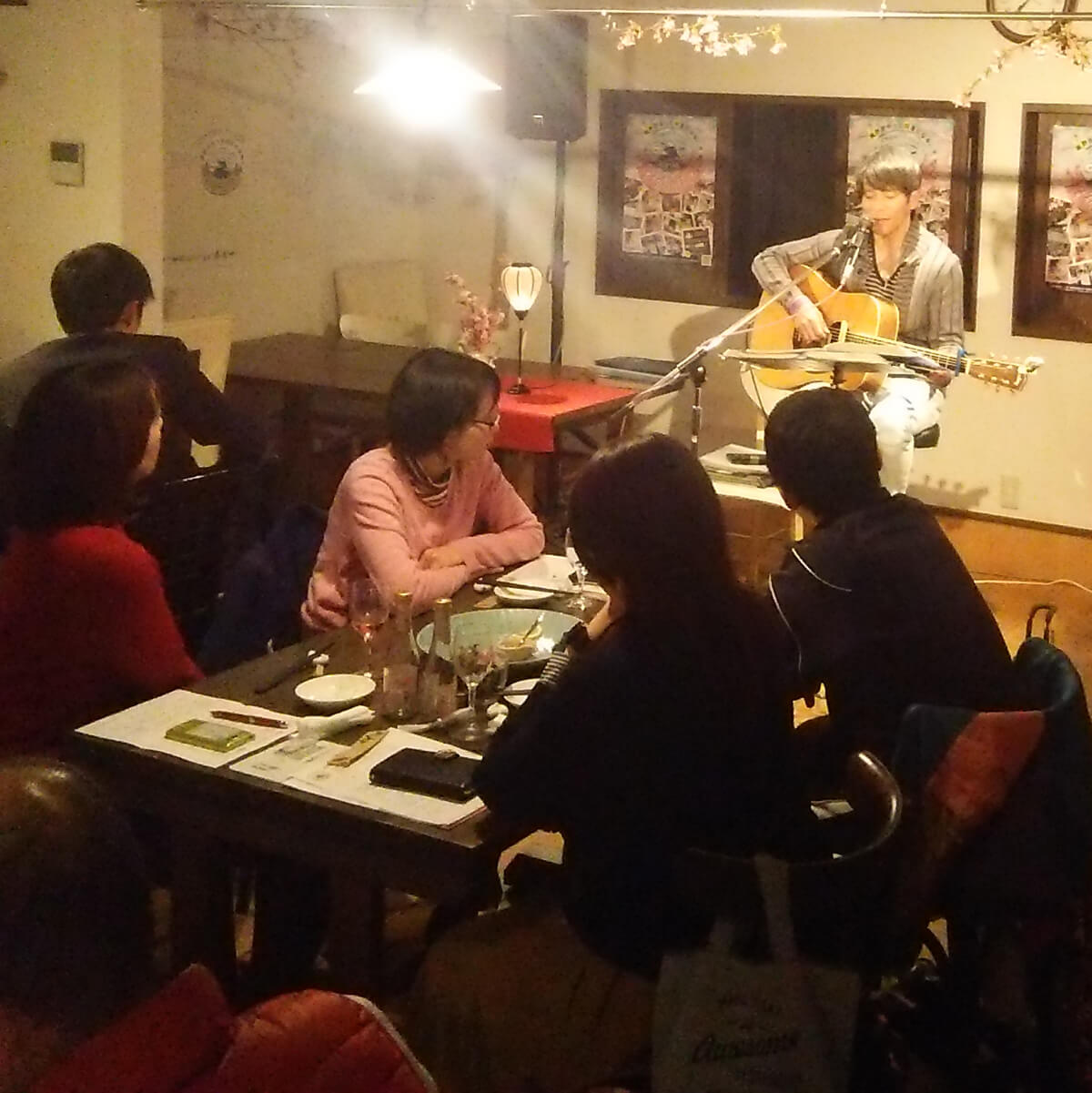 Faithライブ　癒やしの音楽と地元ダイニングで心豊かに