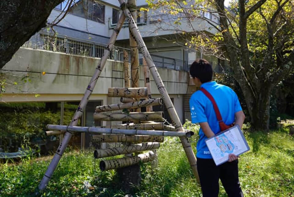 不二聖心産❝竹あかり❞を作ろう