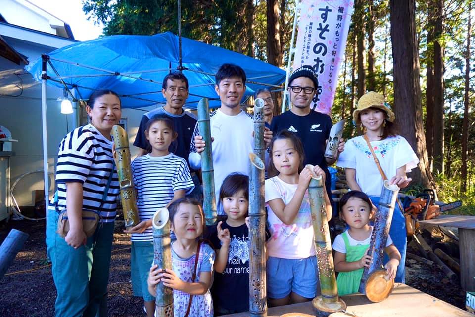 不二聖心産❝竹あかり❞を作ろう