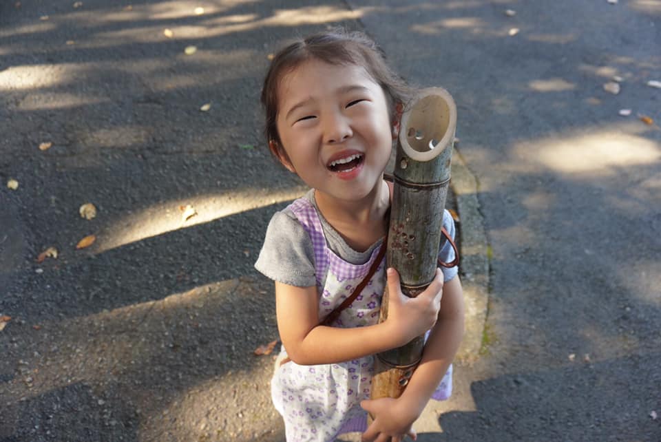 不二聖心産❝竹あかり❞を作ろう