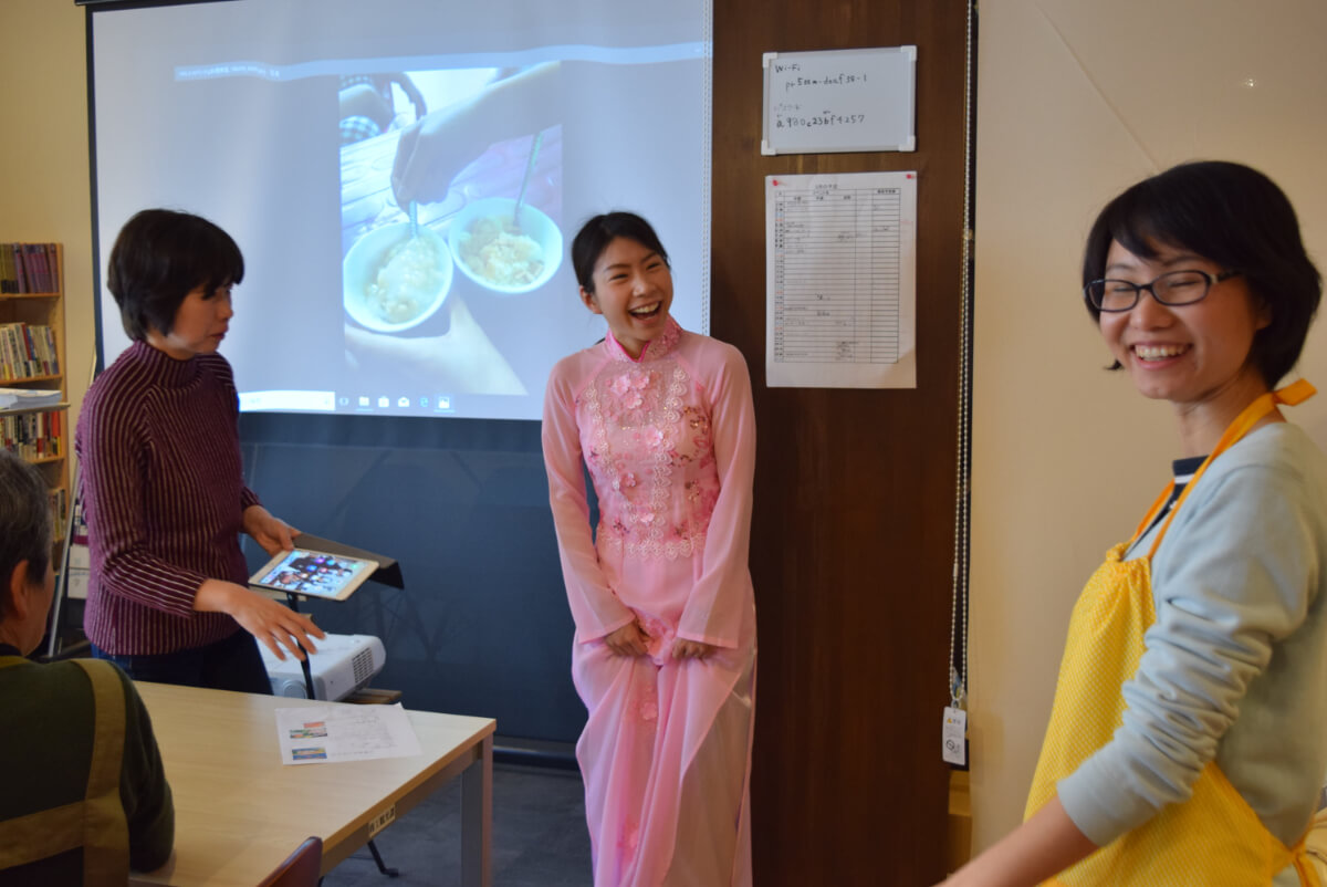 ライスペーパーを使ったベトナム料理