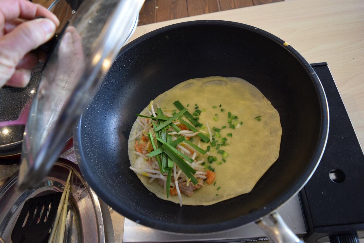 ライスペーパーを使ったベトナム料理