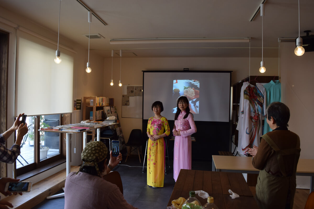 ライスペーパーを使ったベトナム料理