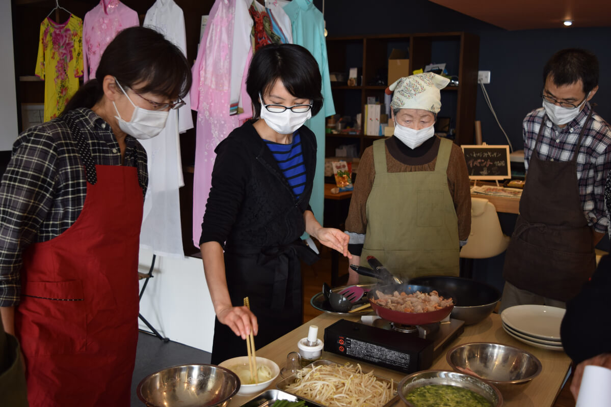 ライスペーパーを使ったベトナム料理