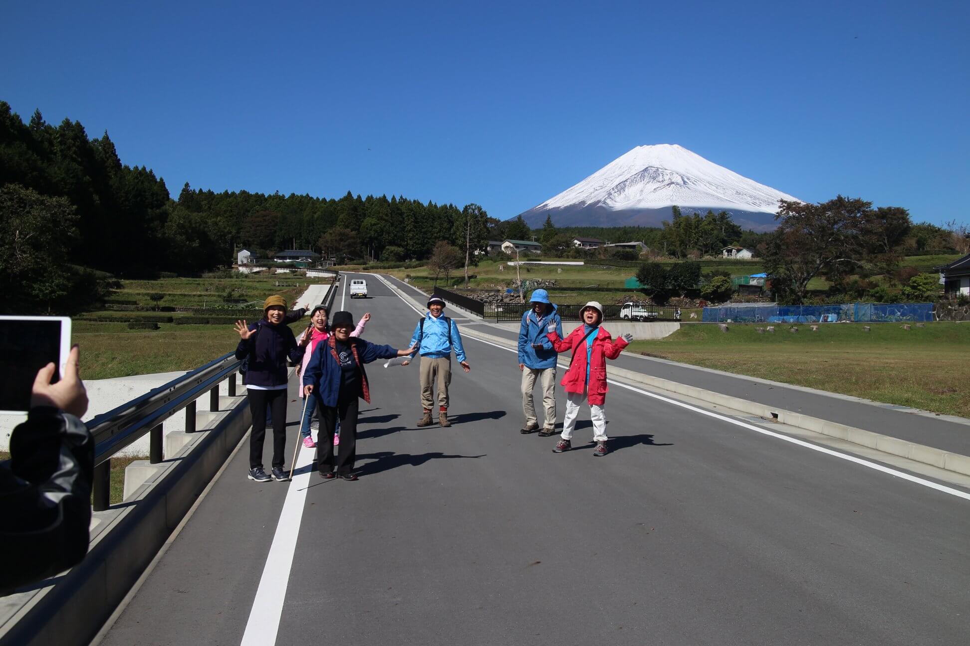 森林浴ラフターat須山・富士山