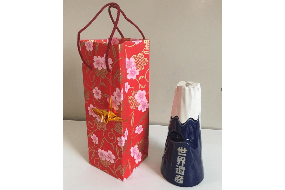 おちょうし富士山×和紙バッグ 制作ワークショップ