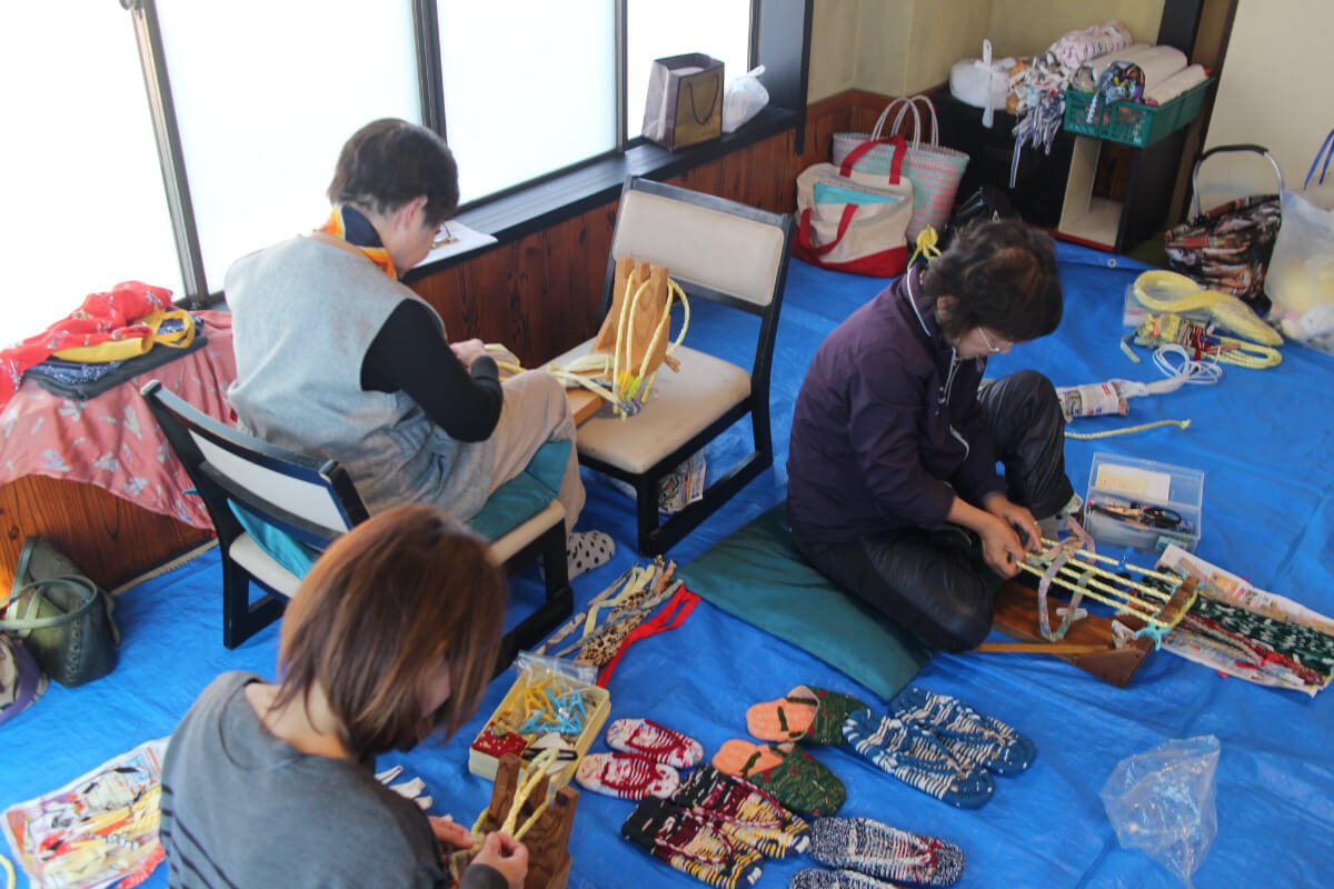 エコ布ぞうり作り＋すそのLUNCH