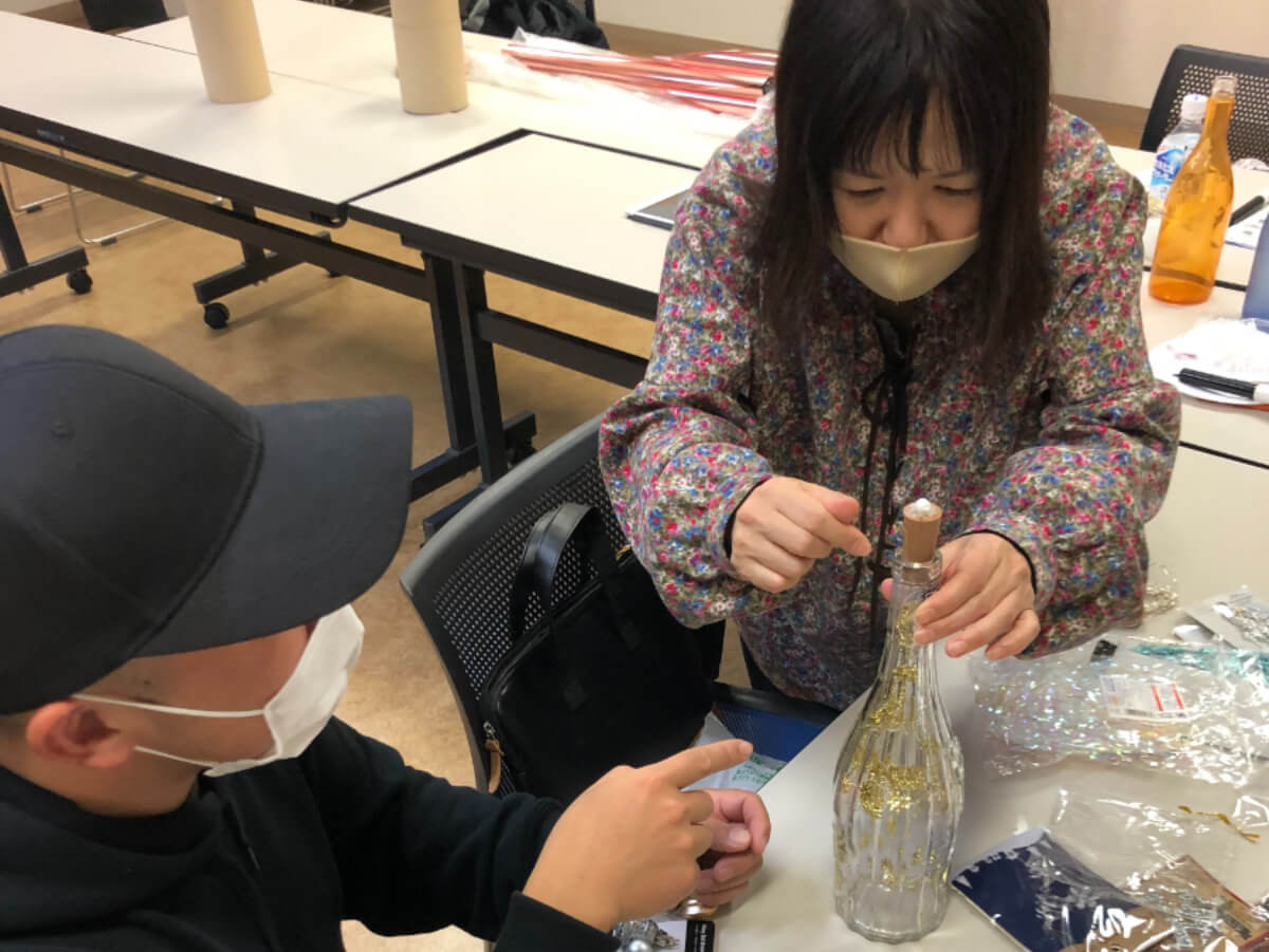 かぼちゃのランタン作り