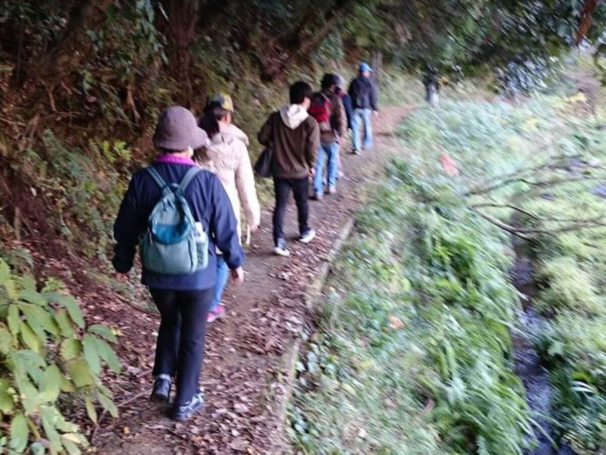 近代裾野探検隊 富沢穴堰と水利用