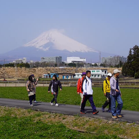 春のブラタグチ　JR裾野駅～天田川コウ渠～吉田神社
