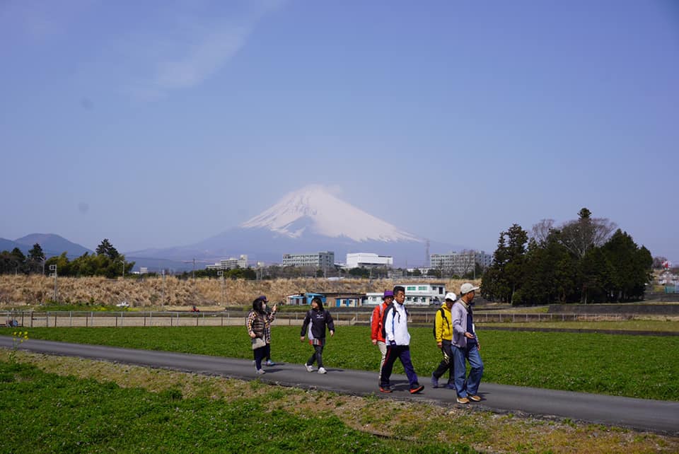 春のブラタグチ　JR裾野駅～天田川コウ渠～吉田神社