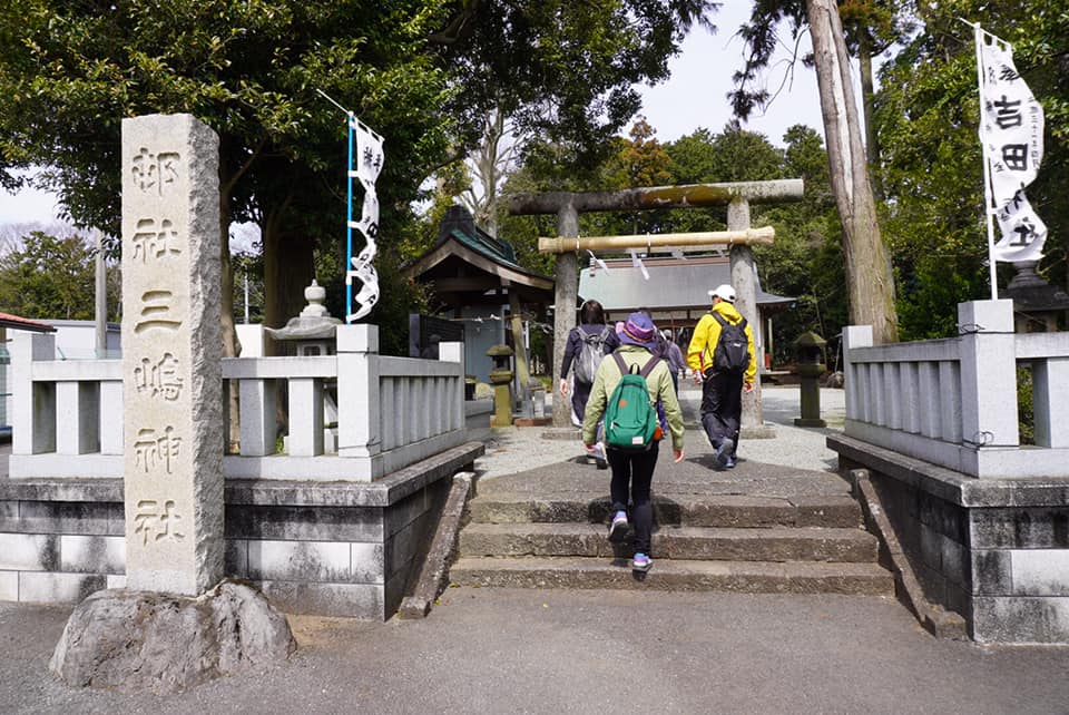 春のブラタグチ　JR裾野駅～天田川コウ渠～吉田神社