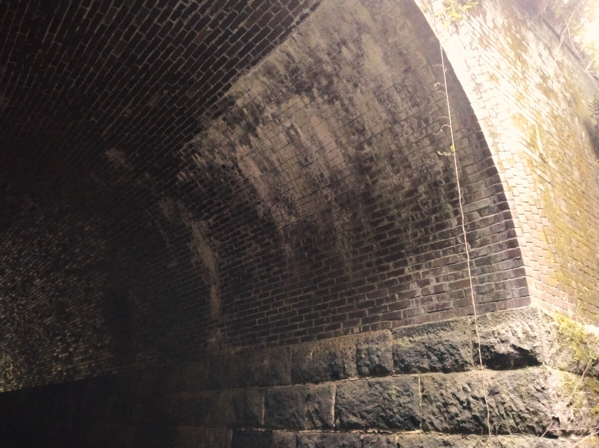 夏のブラタグチ レンガ眼鏡橋を川の中から見よう!