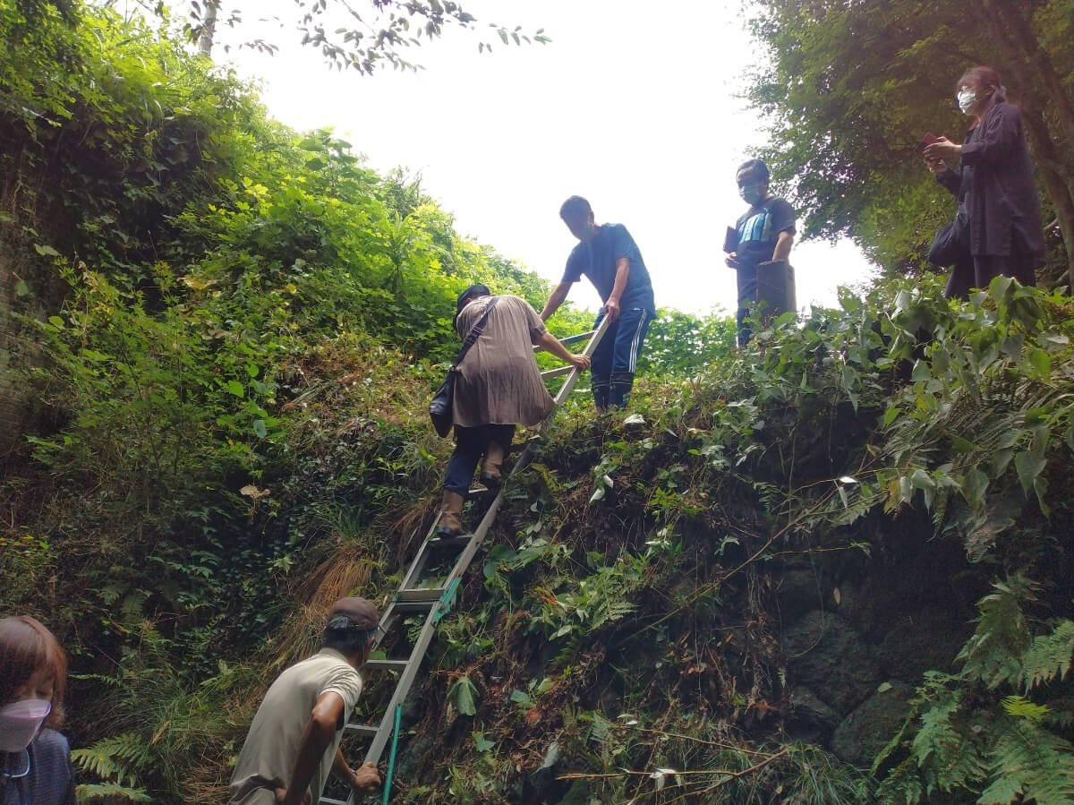 夏のブラタグチ レンガ眼鏡橋を川の中から見よう!