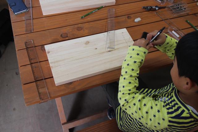 オリジナルカッティングボード作り